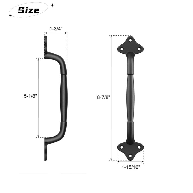 HERACLES Sliding Barn Door Handle Wayfair Canada